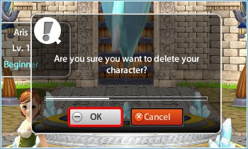Delete Character