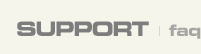 Support - FAQ
