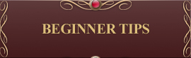 Beginner Tips